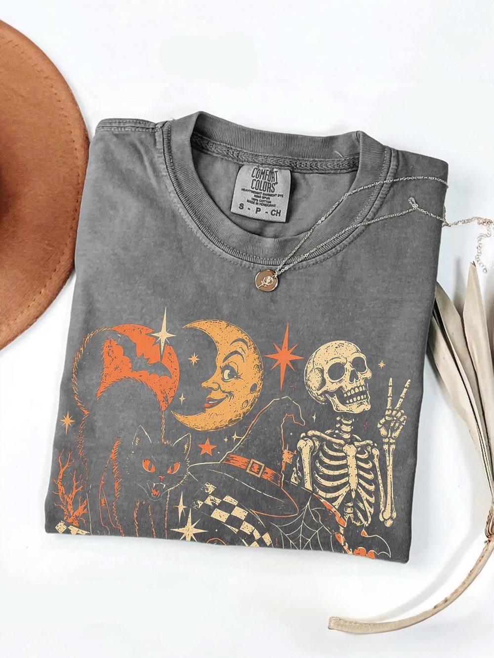 Pepper Comfort Colors Halloween spooky ghost t-shirt